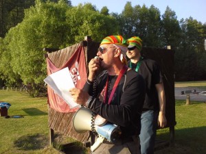 Instruktažas ir patepimas prieš startą