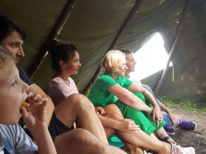 Visada gera pasėdėti prie ugnies