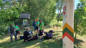 Diena ėjimui pasitaikė labai karšta