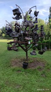 Turistinių batų amžino poilsio vieta.