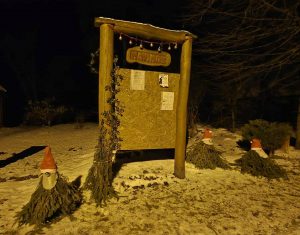 Nykštukai domisi navynomis.